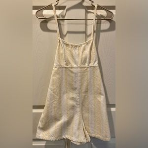 BDG yellow denim romper size 0